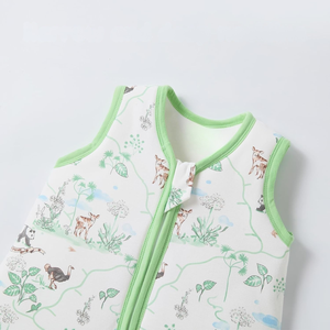 Sac de couchage pour bébé 100% bambou 1,5 TOG léger et sûr - Product Image 1