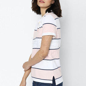 Camisetas Polo para Mujer a Precio Económico, Servicio OEM, Lisas, Teñidas, Corte Ajustado, Disponibles en Stock - Product Image 3