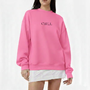 Sweat-shirt oversize de haute qualité pour femmes, pour l'automne et l'hiver, sweat-shirt oversize à col montant pour femmes - Product Image 5