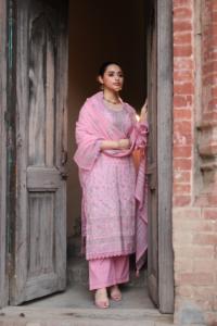 SAFAA ZAHA Unstitched Ladies Suit - Product Image 5