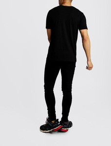 <b>Men's</b> T-<b>Shirts</b> Quick Dry High Quality 100% Cotton Breathable Short Sleeves Custom Appliques Embroidery Streetwear - Product Image 3