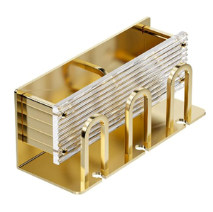 Indian Made Metal <b>Toothbrush</b> <b>Holder</b> Stand Customized Bathroom Storage Toothpaste Razor <b>Holder</b> Suction Cup Wholesale Factory - Product Image 5