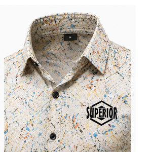Chemise à manches courtes pour homme, design tendance, impression numérique de haute qualité et tissu doux et confortable pour un style de vie moderne - Product Image 3