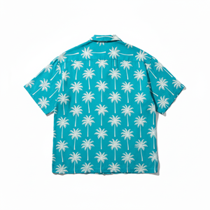 Camiseta de Verano para Hombre, Tallas Grandes, con Estampado Personalizado de Palmeras, Diseño Sólido, Transpirable, Antiarrugas, Manga Corta, Estilo Casual - Product Image 6