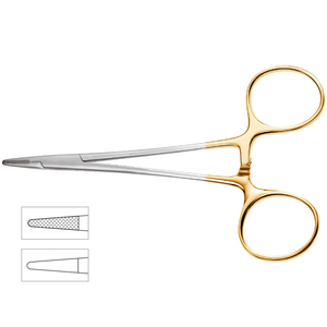 Portaagujas Webster Onyx de 4-1/2″ (11.5cm) de Carburo de Tungsteno para Sutura Delicada en Cirugía Pediátrica y Plástica por Vaslcare - Product Image 1