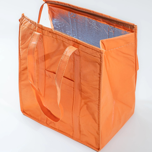 Wholesale Isulated Bag for Food Disposable Thermal Insulated Cooler Bag Export Grocery <b>Cool</b> Carry Non Woven - Product Image 1