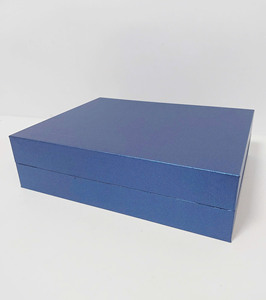Emballage de bijoux de luxe, boîtes rigides en papier kraft faites à la main, boîte cadeau recyclable, style Raphe, impression personnalisée et taille OEM disponible - Product Image 6