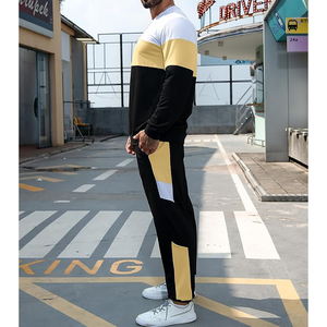 Chándal de manga larga con cuello redondo para hombre, recién llegado, buena calidad, último diseño, todos los colores, ropa deportiva, chándal de cuello redondo para hombre - Product Image 6