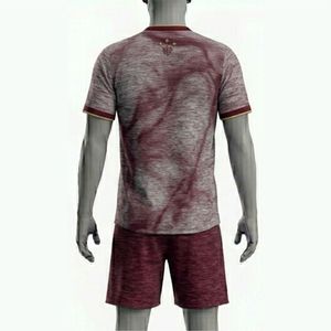 Ensemble de maillots de football personnalisés pour hommes de qualité supérieure, anti-humidité, séchage rapide, tenue d'équipe de football, vêtements de match haut de gamme, vente en gros - Product Image 6