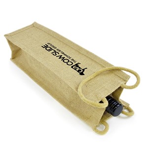 Wine <b>Gifts</b> <b>Bags</b> for Wine Bottles High Quality Jute Water Bottle Carry <b>Bag</b> Wine Bottle Cover <b>Gift</b> <b>Bag</b> for Sale at Best Price - Product Image 3