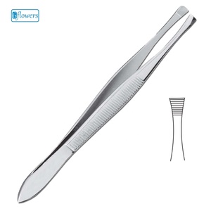 Pinzas para Cilios Littauer de Alta Calidad, Instrumentos Quirúrgicos Manuales Hechos de Acero Inoxidable, Fuente de Alimentación Manual - Product Image 1