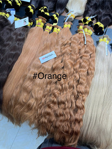 Producto Popular: Extensiones de Cabello Vietnamita al por Mayor, Super Double Drawn, Color Claro, Estilos Lisos Naturales, 50 cm, 60 cm, 100 Gramos - Product Image 6