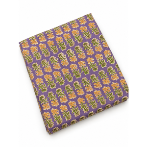 Camisas de Algodón Premium Orgánicas de Jaipur, Tejidas a Mano con Estampado Floral Índigo, Ligeras, 90 GSM, Transpirables y de Secado Rápido, para Decoración del Hogar - Product Image 6
