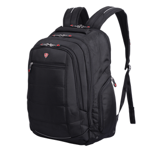 Professional Business Laptop <b>Backpack</b> Waterproof Polyester 15.6 Inch Computer Bag Office Travel Daypack for Wholesale OEM Bulk - Product Image 1
