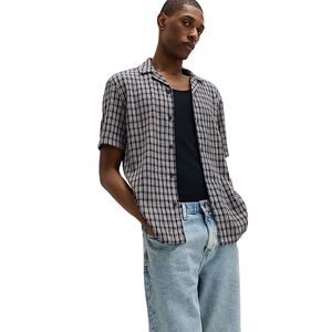 Camisa Ligera de Algodón a Cuadros para Hombre, Ideal para Verano - Product Image 4