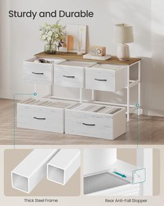 ตู้ลิ้นชักผ้า 5 ชั้น สำหรับห้องนอน ดีไซน์แบบตั้งพื้น ผลิตจากเวียดนาม - Product Image 3