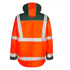 Custom Unisex Winter Outdoor <b>Waterproof</b> Soft-shell Breathable Jacket Reflective Safety <b>Work</b>-wear Hi Visibility Safety Jackets - Product Image 2