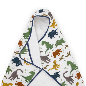 OEM ODM 100% Cotton Fleece Soft Touch Hooded Muslin Towel Printed Breathable Bath <b>Wrap</b> <b>Poncho</b> Kids Toddlers Newborns - Product Image 4