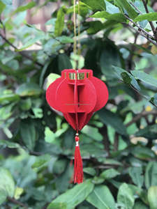 Farol de Seda Vietnamita Tradicional Hecho a Mano con Marco de Bambú - Diseño Plegable para Decoración Cultural de Eventos de Graduación en el Hogar - Product Image 5