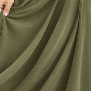 Falda Maxi Larga hasta el Tobillo, de Chifón, Fluida, Transpirable, Estilo Vintage, para Mujer, Elegante y a la Moda para el Verano - Product Image 6