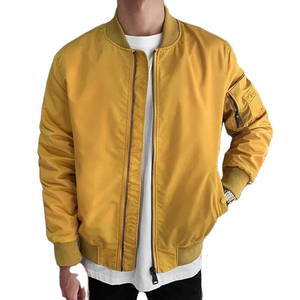 Men's Good Quality Zipper Bomber <b>Jacket</b> Four Seasons Custom logo Windproof Waterproof <b>Winter</b> Men Bomber <b>Jackets</b> with <b>cheap</b> - Product Image 4