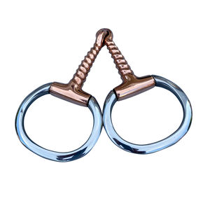 Bocados para Caballos de Alta Resistencia Tipo Eggbutt para Uso en Establos y Granjas, Bocados para Caballos de Acero Inoxidable Pulido para una Apariencia Elegante - Product Image 1