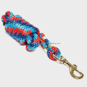 Laisse de marche multifonctionnelle personnalisée pour chevaux, cordes de longe équestres, cordes de levage équestres, laisses de marche en coton pour chevaux - Product Image 5