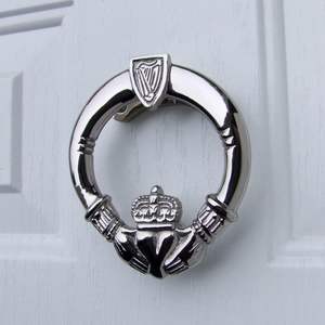 Battant de porte en laiton antique moulé, robuste, pour entrée principale - Product Image 3