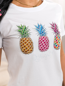 T-shirt décontracté personnalisable de qualité supérieure pour femme, col rond, 100 % coton, imprimé numérique, coupe ajustée, manches courtes, grande taille, respirant - Product Image 4