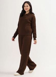 Conjunto de Suéter y Pantalón de Punto Suave Premium para Mujer, Conjunto de Moda de Invierno - Product Image 5