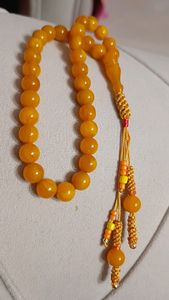 Islamic Resin Prayer Bead Tasbeeh Necklace Handmade <b>Rosary</b> Counter for Spiritual Religious Use Classic Style Traditional - Product Image 5