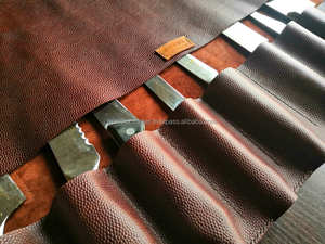 Estuche Portátil Multifuncional de Cuero Genuino Premium a Prueba de Olores para Cuchillos de Chef, Caja de Almacenamiento Profesional para Cuchillos Culinarios - Product Image 2