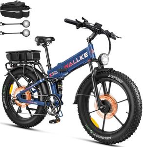 Bicicleta Eléctrica Plegable de Montaña W Wallke de Doble Motor y 2800W, Batería de 48V 44Ah/22Ah de Largo Alcance, la Mejor Calidad - Product Image 1