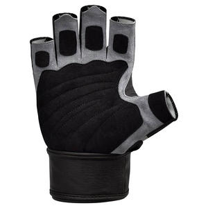 Gants de musculation unisexes en PU, antidérapants, avec sangle de poignet réglable, demi-doigts, respirants, pour la gym, le fitness et la course à pied, à lacets - Product Image 6