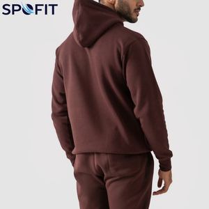 Sweat à capuche en coton surdimensionné de haute qualité, personnalisable avec logo, streetwear, lourd, pour hommes, fabricant, vente en gros - Product Image 3