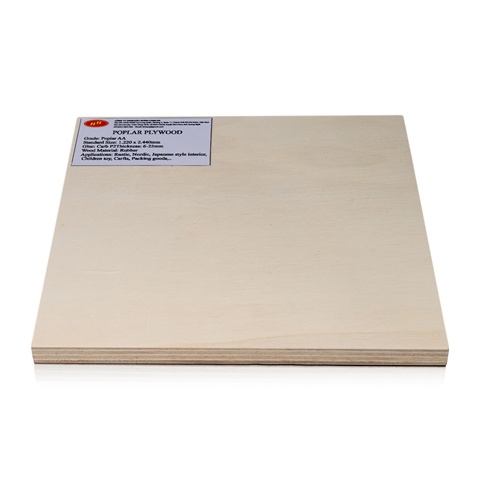 Vietnamese Manufacturer's High-Density Poplar Plywood Best Price 12/15/18mm Thickness for Warehouse Dining Living Room Bedroom