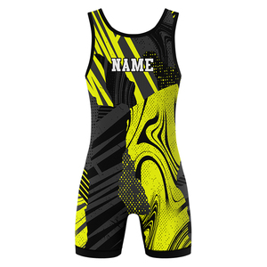 Uniformes de Lucha Libre Personalizados de Alta Calidad para Hombre, Venta al por Mayor, Sublimación Personalizada, Singletes de Lucha Libre para Jóvenes - Product Image 3