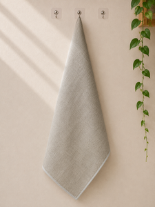 Linen <b>Kitchen</b> <b>Towel</b> Quick Dry Super Absorbent Rectangular Cleaning <b>Towel</b> with Hanging Loop for Home - Product Image 5