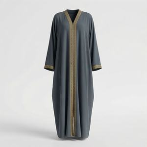Nuevo Diseño de Kaftán Musulmán, Vestido Abaya, Ropa Islámica de Alta Calidad, Manga Larga, Moda Étnica para Mujer, Suministro al por Mayor - Product Image 1