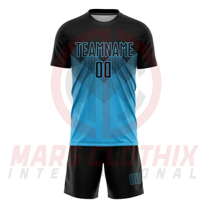 ชุดเสื้อและกางเกงฟุตบอลออกแบบเองสำหรับผู้ใหญ่ ผลิตชุดฟุตบอลมืออาชีพในปริมาณขั้นต่ำน้อย - Product Image 2