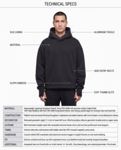Custom Hoodie Sweatshirt <b>Men</b> Women Unisex Pullover Hooded <b>Top</b> Casual Streetwear Clothing Manufacturer - Product Image 4