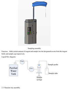 Analyseur de chimie entièrement automatique Analyseur de biochimie pour réactifs liquides Analyse clinique - Product Image 5