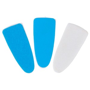 Lime à ongles jetable en éponge, blanche et bleue, double face, grain 100, polissoir, outil de soin des ongles, BAFA SURGICAL INSTRUMENTS - Product Image 2