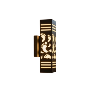 Wall light Square / Rectangular Viet Nam CM Decor steel/inox Living Room / Bedroom / Hallway Flush Mount 3500K (Warm White) LED - Product Image 1