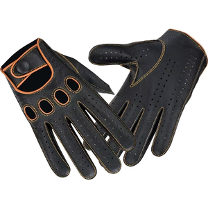 Wholesale Customized High Quality Soft Winter Driving Gloves Leather Material Retro Style Eco-Friendly Breathable Different - Product Image 4
