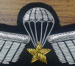 Insignias bordadas a mano personalizadas para blazer con mangas de ala y insignias de hombro para uniforme - Product Image 3