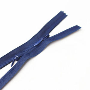 Cremallera oculta de doble extremo de alta calidad, de apertura bidireccional, invisible, para prendas sostenibles, hecha de nailon duradero - Product Image 1