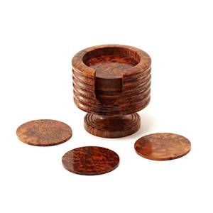 Artisanat en bois de thuya marocain de luxe, fait main, en racine de thuya naturelle, décoration traditionnelle marocaine pour la maison, cadeau - Product Image 3