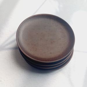 Mug à café en bois peint à la main, design rustique écologique, provenance Hanoï, Vietnam - Product Image 3