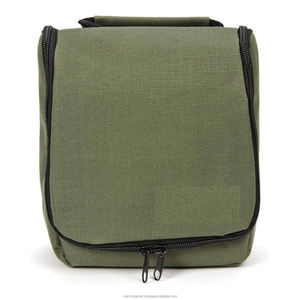 Canvas Cosmetic Bag Portable <b>Makeup</b> Bag Travel Storage Pouch Soft Zipper <b>Case</b> Manufacturer in Vietnam - Product Image 4